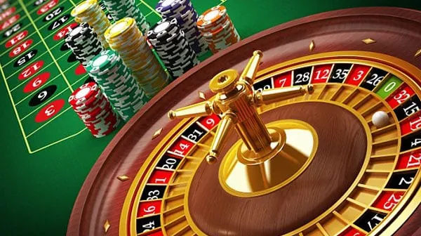 A wide shot of a modern, trusted casino lobby with a subtly glowing 777 logo in the background, featuring diverse game icons and happy, engaged players in the midground, conveying a premium and secure gambling experience.
