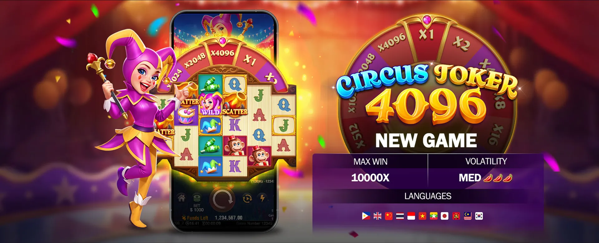 Nustar Live Casino immersive gaming experience with a professional dealer and vibrant casino setting